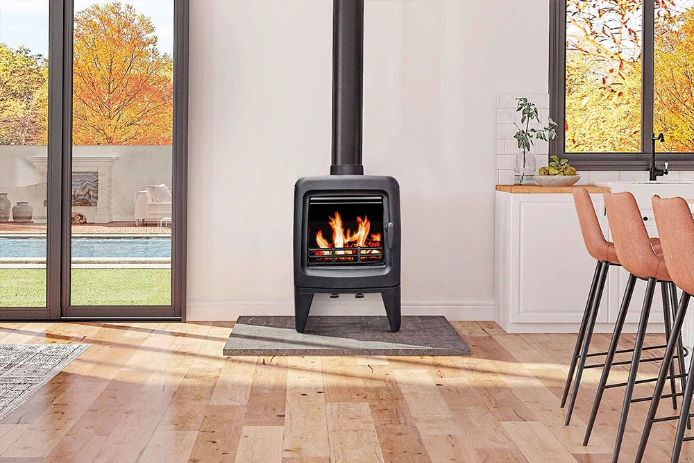 FUNDICIO - INA Modell Ofen aus Gusseisen von 5 kW - ECODESIGN